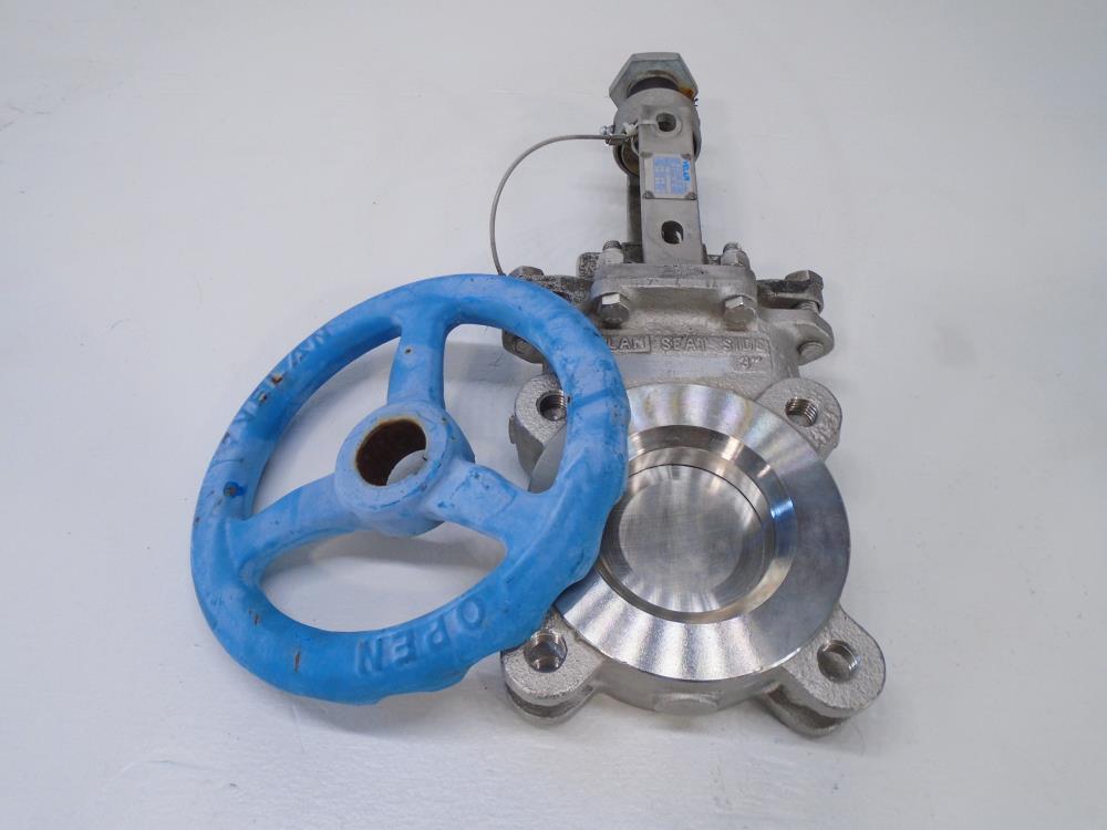 Velan 3" 150# CF8M Knife Gate Valve L10-0310C-13ST-W320